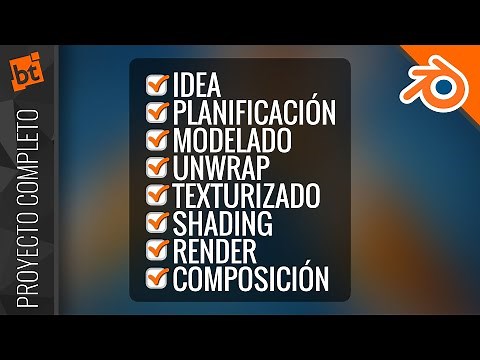 Proyecto (¡aleatorio!) con Blender [COMPLETO]