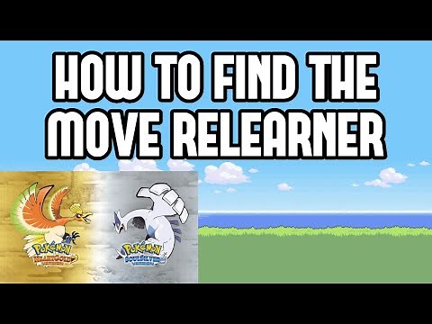 How to Find the Move Relearner in Pokemon Heartgold/Soulsilver