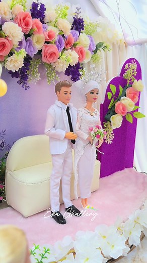 Barbie Ica Akad Nikah - Dekorasi Wedding Inspiration