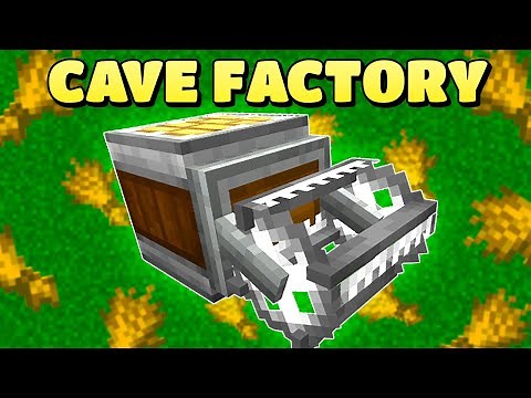 HOW TO MAKE AN AUTOMATED FARM USING CREATE! Cave Factory EP13 | Modded Minecraft 1.16