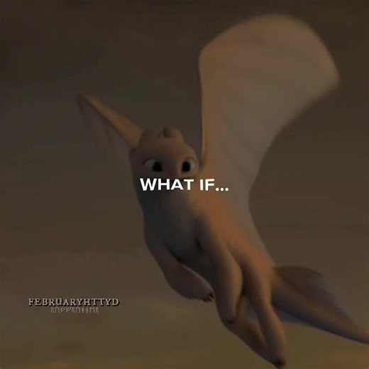 What if... #httyd #toothless #lightfury #dragons #februaryhttyd #fyp #dreamworks