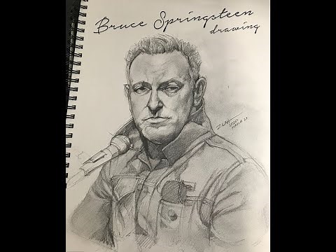 HOW TO DRAW: Bruce Springsteen