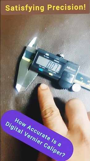 Digital Caliper Measurement in Action | Amazing Accuracy! #shorts