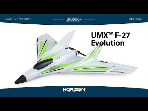 E-flite™ UMX™ F-27 Evolution BNF Basic