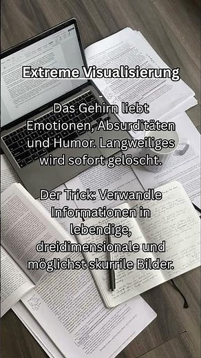 Die 3 besten Methoden um alles auswendig zu lernen