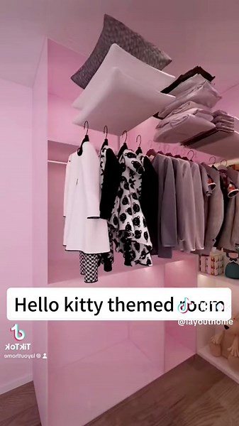 Hello Kitty dream Room #furniture #decoration #hellokitty #kidsroom #cartooncat #lovely #cute