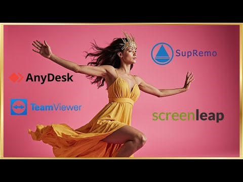 #Betrügerin versucht es mit Anydesk, Teamviewer, Screenleap, Supremo - scheitert jedoch und tanzt
