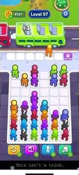 Bus Jam Level 97 Walkthrough Solution