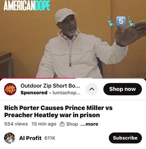 Check out Al profit interview with Prince miller . how street issues catch up to you in the joint . One of Prince major issues with preacher was what he allegedly did to Rip Rich porter Brother. Queens Harlem Rip to Black jus | Zeke Black