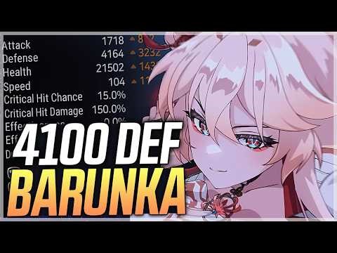 FINALLY MY BARUNKA CAN REACH OVER 4,000 DEF!! - Epic Seven