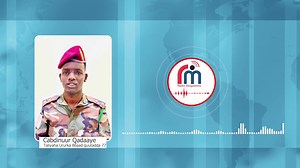 Taliye Cabdinuur Qadaaye"Khawaarijta maanta Firxadkooda xitaa ma fakan oo waa laga dabatagay hadda shacabka Ceeldheer waxaa ay ku damaashaadayaan guusha " | Radio Mogadishu