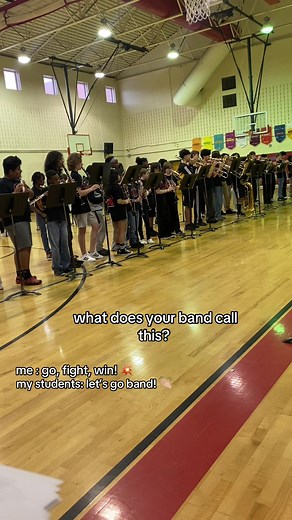 go, fight, win! let’s go band! anything else?? Either way, this is super fun to play!! 🤠 #letsgo #band #bandtok #bandkid #music