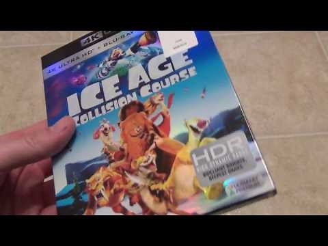 Ice Age Collision Course 4K Ultra HD Blu-Ray Unboxing