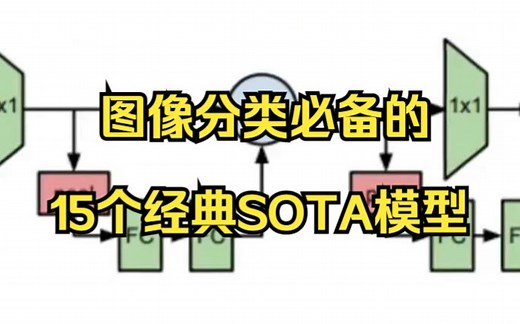 图像分类必备的15个经典SOTA模型