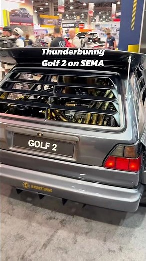 EXTREME VW Golf 2 on SEMA Show 2024