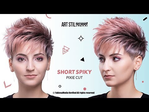 Short Spiky Pixie Cut