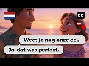 Learn Dutch Easily – 🌅 Beach Walk Conversations for Beginners (A2–B1)