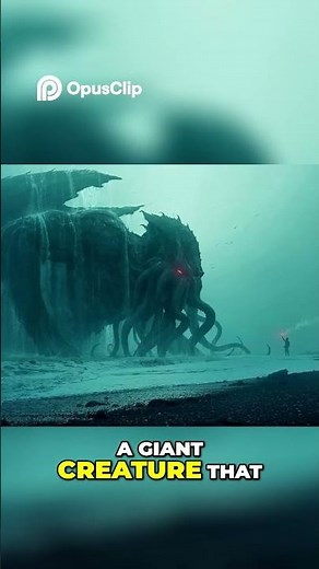 Cthulhu Found! Giant Creature Caught on Camera!