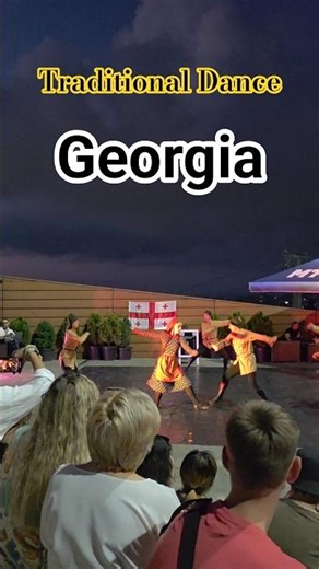 Georgian Dance at Argo Cable Car Top Station | Batumi Views