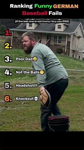 Ranking Funny German Baseball Fails #funny #skiingfails #ranking
