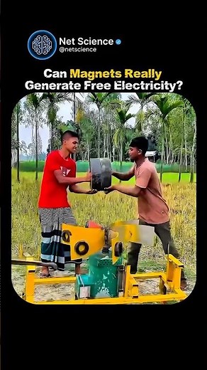 ⚡ How Magnets Generate Electricity! 🔥