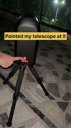 I Pointed My Telescope At This… You Won’t Believe What It Actually Is! 🌌#astrophotography #space
