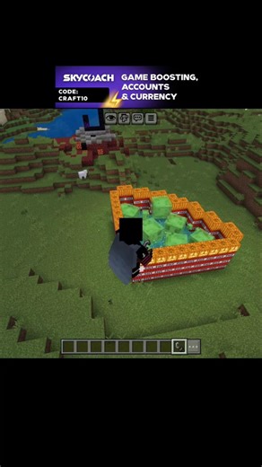 Minecraft slime video #dest#trending #shorts