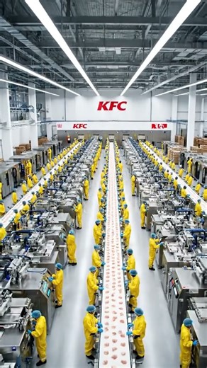 KFC Chicken Production Process