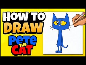 How to Draw Pete the Cat | Back to School | Art for Kids