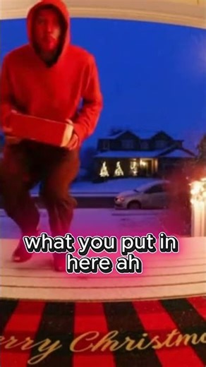 Thief Steals Christmas Package and INSTANTLY Regrets It 😤#prank