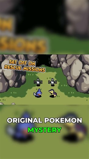 The First Pokemon Mystery Dungeon was AMAZING! #redandbluerescueteam #nintendo