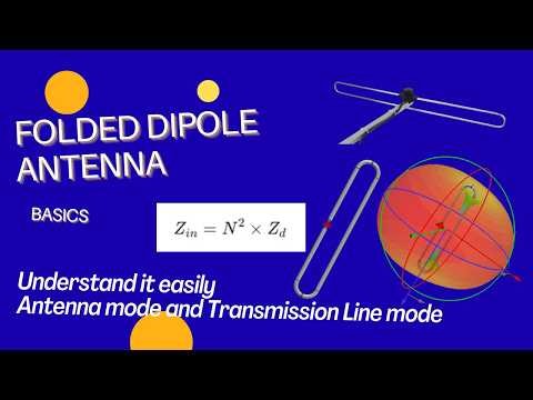 Folded Dipole Antenna: Basics, Working Principle, and Input Impedance