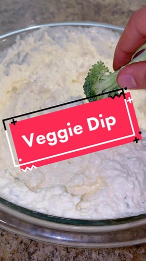 Delicious Sour Cream Veggie Dip Recipe