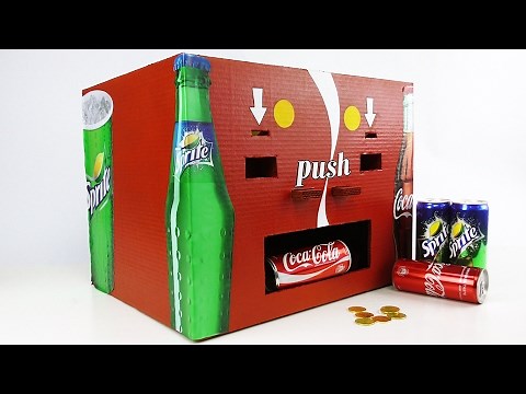How to Make Coca Cola and Sprite Vending Machine