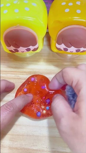 Red Alien Brainrot Slime • Deep Stretch & Squish ASMR 🧠