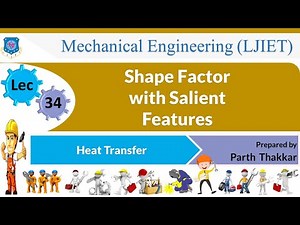 Shape Factor with Salient Features Video Lecture | Crash Course: GATE Mechanical Engineering (English)