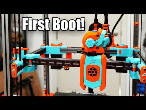 LDO Micron Plus 3D Printer Kit Build First Boot!