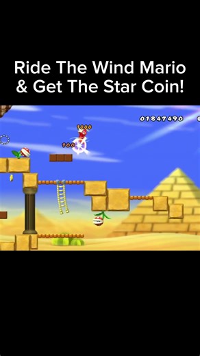 A Mistake & You Fall! #mario #nintendo #retrogaming