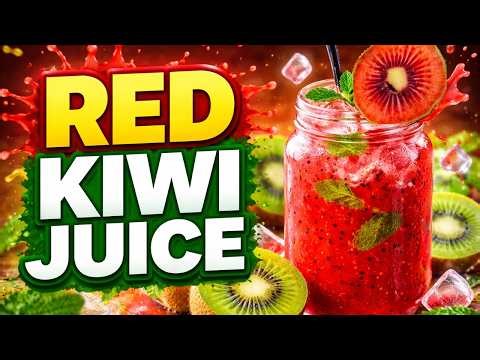 Red Kiwi Juice Benefits
