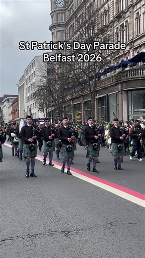 St Patrick’s Day Parade Belfast 2026. Have a good day everyone ☘️ . . #belfast #nothernireland #ireland #belfastcity #stpatricksday
