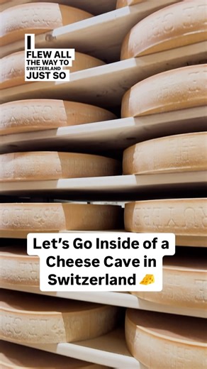 29K views · 95 reactions | Ever wonder where your cheese comes from? Follow Makinze inside of a cheese cave in Switzerland for a sneak peek like you’ve never seen before… #gruyere #cheese #travel #dayinthelife #howitsmade #cheese #cheesecave #switzerland #gruyereaop #legruyereaop | Delish | Facebook