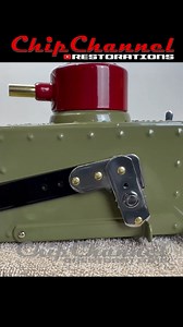 Final Reassembly of the 1918 Structo Structo Wind Up Tank Restorations | Chip Channel Restorations