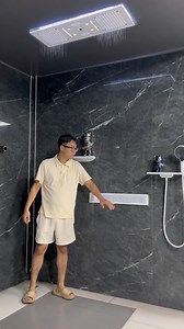 Immerse yourself in the calming power of our luxury rainfall shower set. #ElegantBathroomVibes #XYlivingstore #ShowerDesignInspo #LuxuryLiving2025 #shower #showerdesign #showertime #showerroutine #bathroomdecor | Home Kitchen Supplies