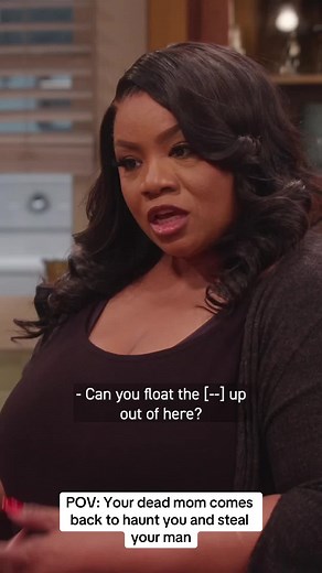 Your mom coming back as a ghost is crazy, but her coming back as a ghost AND trying to steal your man is WILD!! 😂 Have you watched the new season of #TheMsPatShow? If you havent' go WATCH IT! If you have, GO WATCH IT AGAIN!