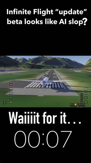 Infinite Flight Beta Update “Mountains” 🏔️ #infiniteflight #infiniteflightupdate