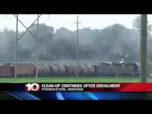 Clean-up continues after detailment