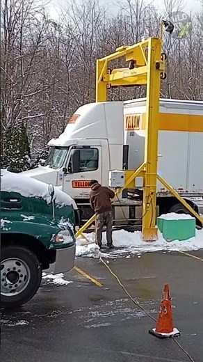 Automated Trailer Roof Snow Removal System 🚛❄️🛑