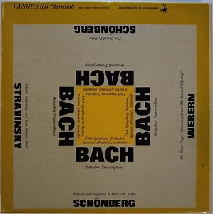 Bach / Schönberg, Stravinsky, Webern, Utah Symphony Orchestra, Maurice Abravanel - Orchestral Transcriptions