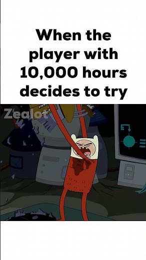 When the Player With 10,000 Hours Decides to Try