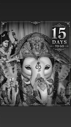 15 days to go sbvc#ganeshfestival#ganapati_bappa_morla#lord ganesh#vinayakachavithi